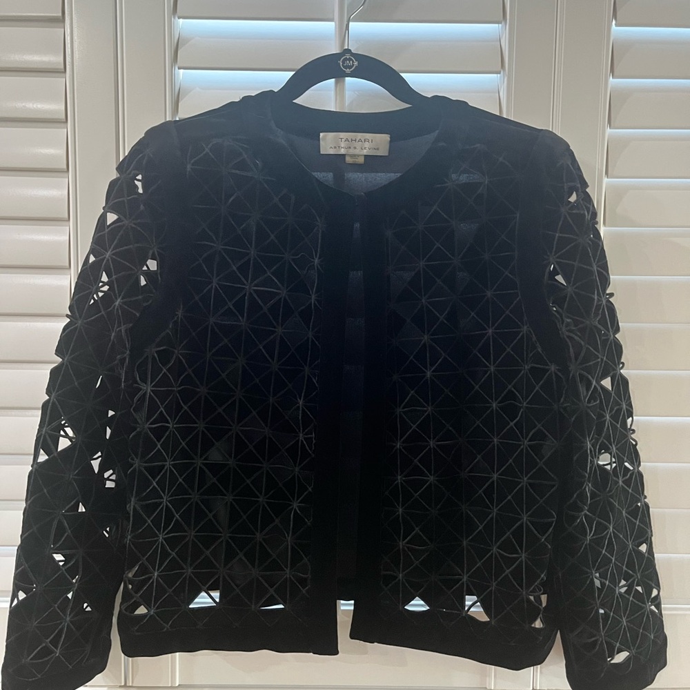 A.L.C. Black Geometric Women's Jacket